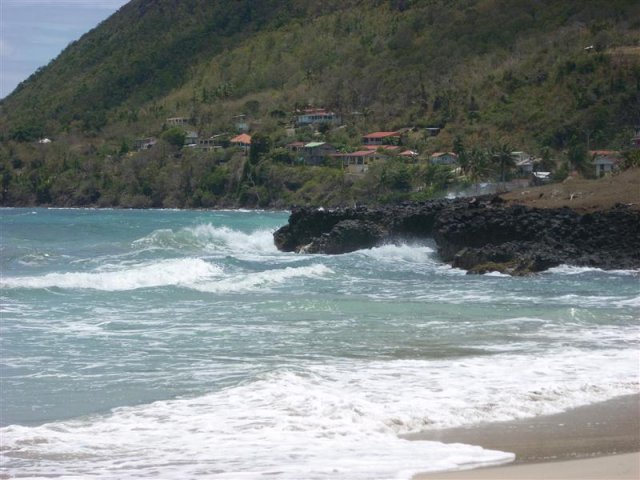 La plage au pied du studio