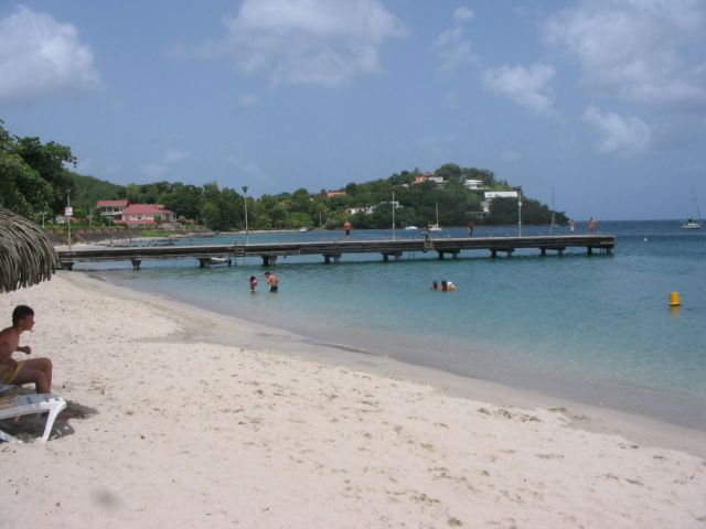 Plage de l anse mitan  20m du studio