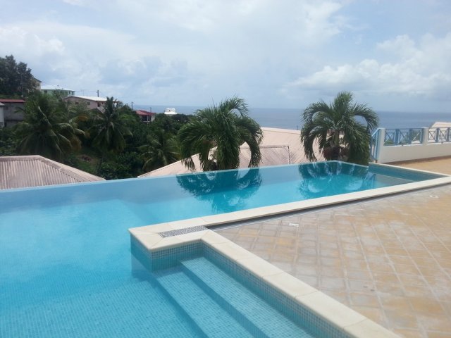 vue de la terrasse de l appartement