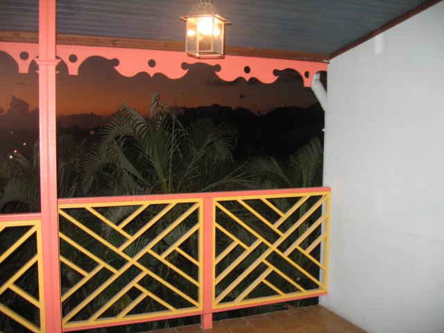vue sur jardin et pmer